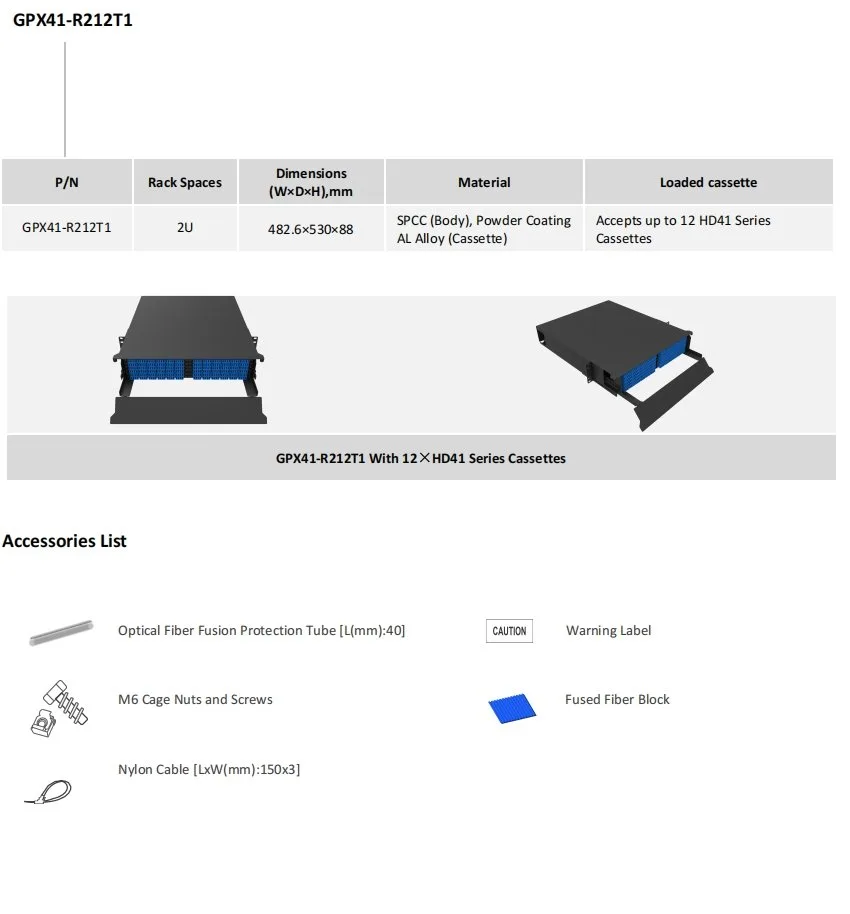 Fiber Patch Panel_GPX41 - ADTEK