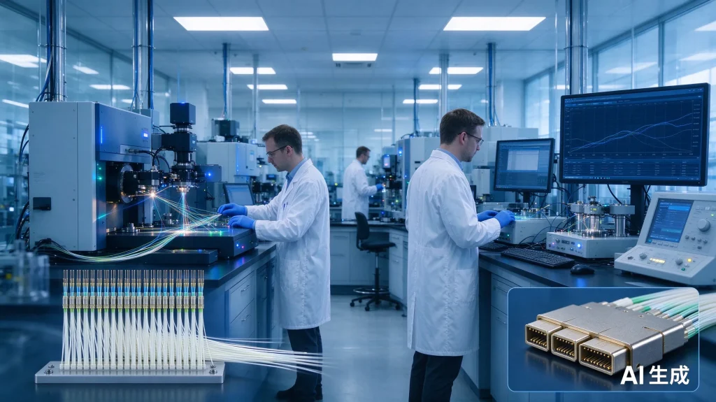 ADTEK optical interconnect R&D center optical testing laboratory
